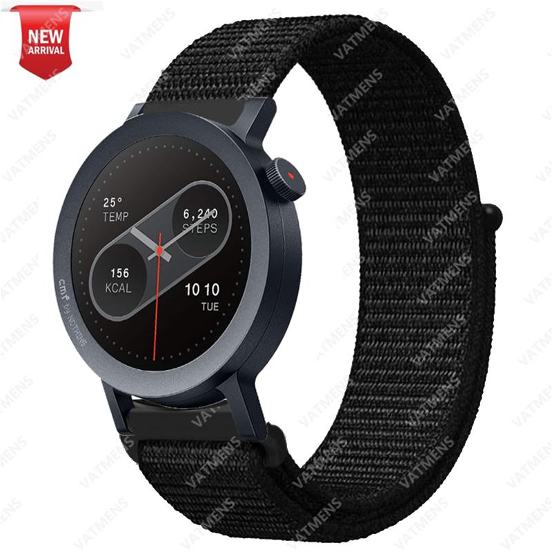 Řemínek pro chytré hodinky CMF Watch Pro 2 Náhradní náramek Nylonový sportovní smyčkový řemínek Correa pro CMF Watch Pro 2