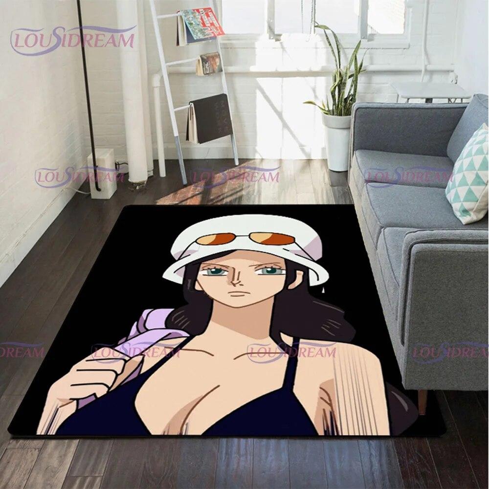 Japanese Pop Anime Carpet for Living Room Rugs Soft Floor Cartoon Rugs Bathroom Rug Home Bedroom Decor Fans Gift