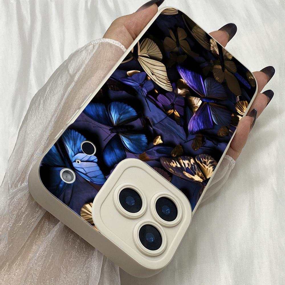 M290 Butterfly art cute Design Angel Eyes Soft Phone Cases for iPhone Samsung Galaxy Xiaomi Rdemi Huawei Honor Infinix Realme OPPO Vivo All Model Case
