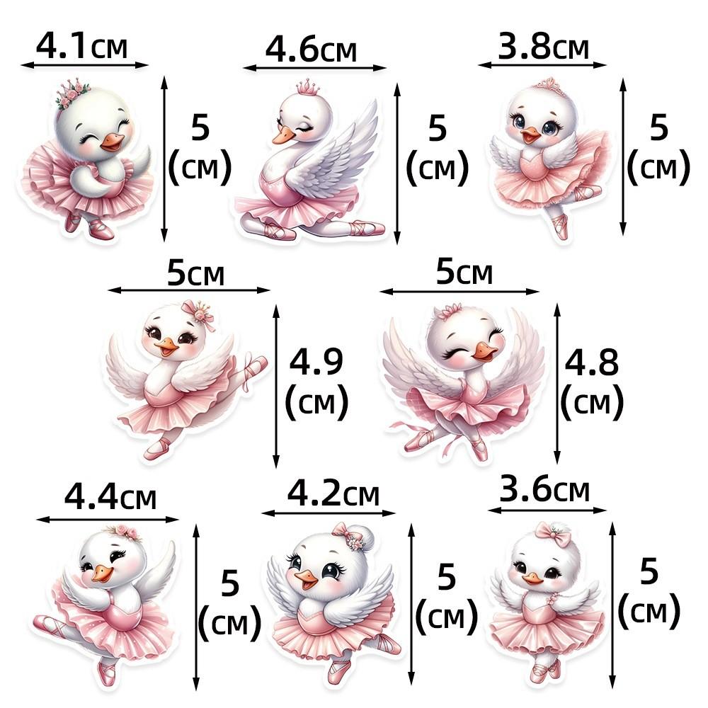 Swan Pattern Confetti Birthday Celebrate Party Decoration Props Throwing