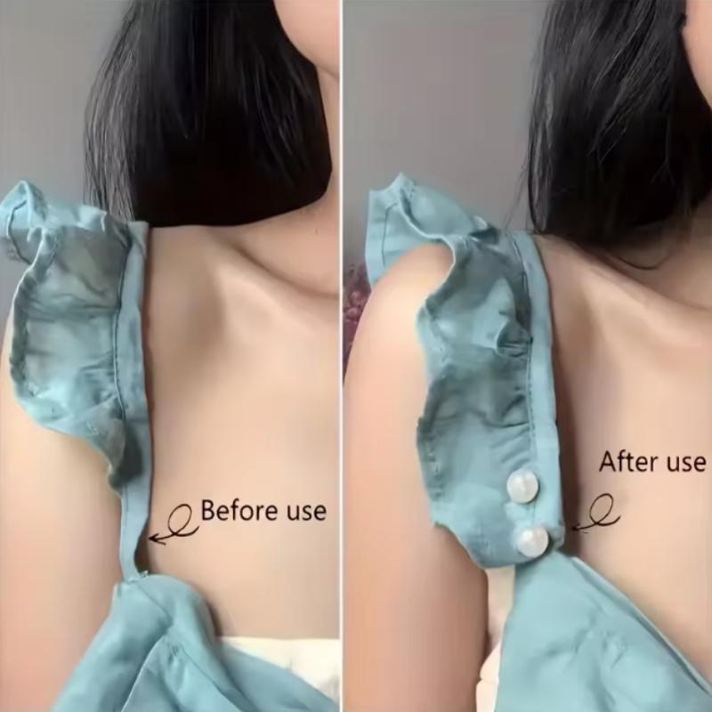 8PCS Pearl Non-slip Safety Pins Dress Brooch Decoration Dress Waist Fastening Pins Collar Adjustment Scarf  Fashion Versatile