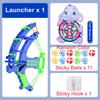 Montessori Throw Sport Shooting Target Sticky Ball Dartboard Basketball Board Games Educational Children Indoor Outdoor Game Toy