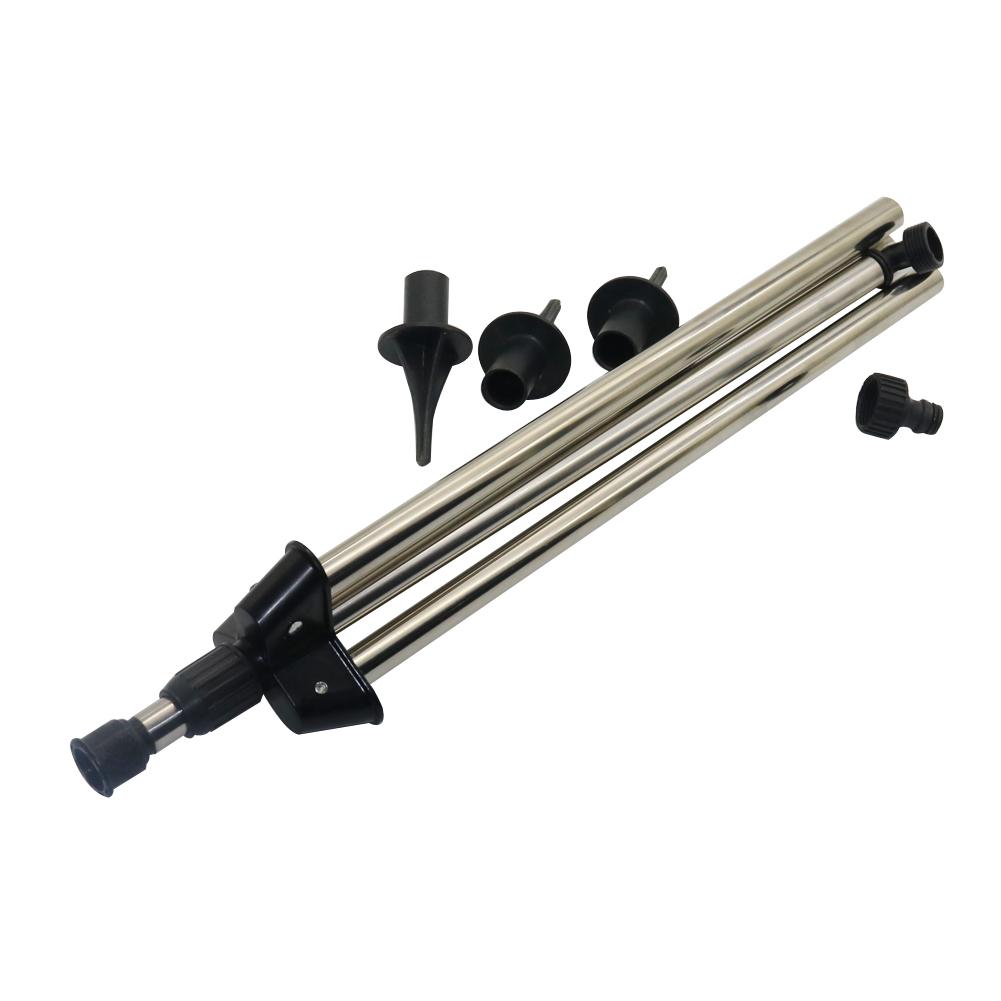 Stainless Steel G1/2" Adjustable Irrigation Tripod Sprinkle Garden Watering Irrigation Sprinkler Home Garden Watering Irrigation