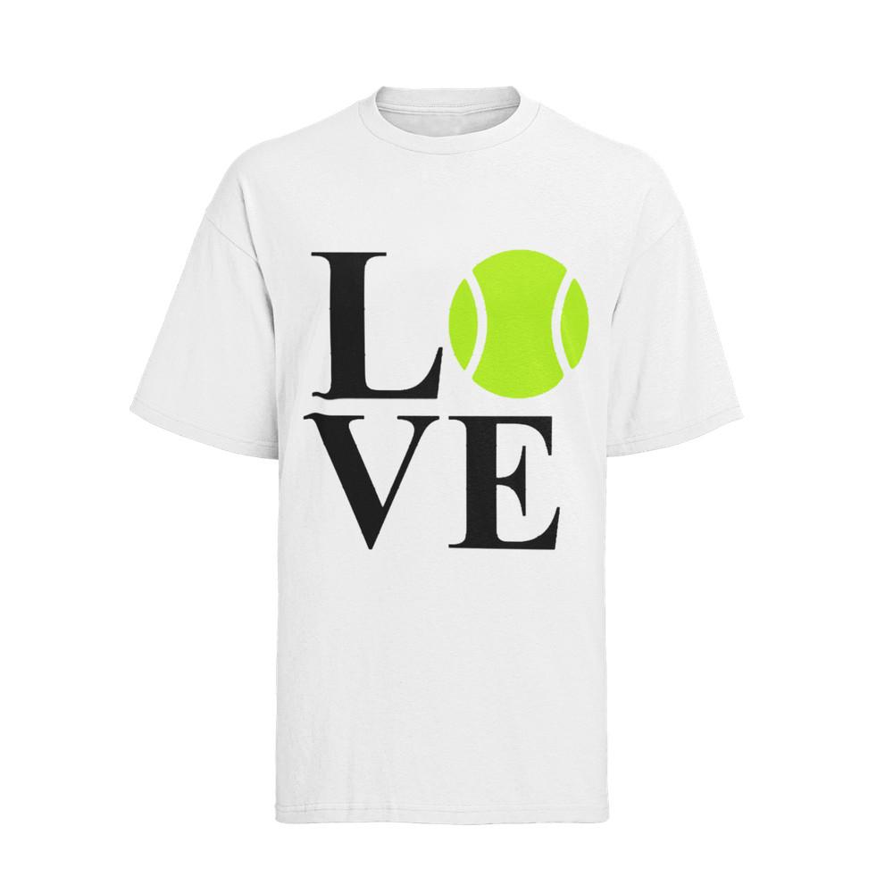 Mens Organic Cotton T-Shirt Sports Motifs Tennis Wimbeltone Periodic System