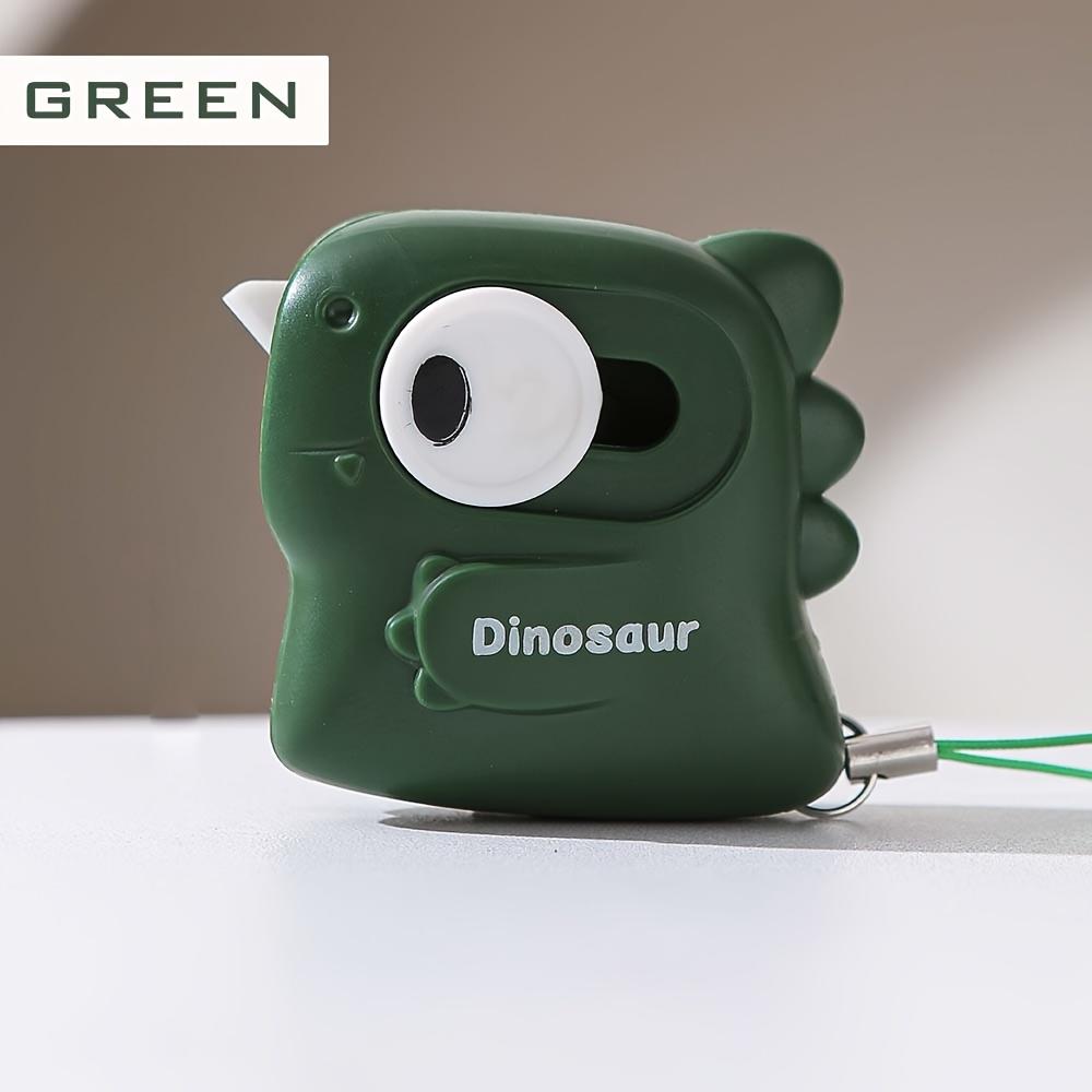 

Ceramic Box Cutter with Knob, Cute Dinosaur Design, Portable & Ergonomic Package Opener, Ideal Office Tool for Box Unboxing зелений