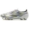 New Alpha 2 Anti Slip Wear Resistant Soccer Shoes Unisex Silver Gray P1GA256004