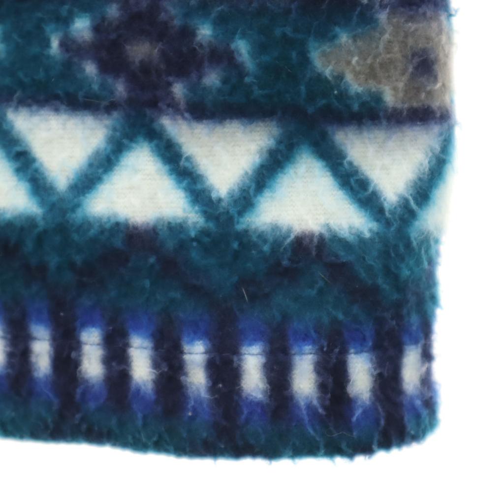 British Mist 90s Old Jacket M Blue Green Reversible Men's Used