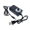 3V–12V 5V 6V 9V 12V 2A AC zu DC Einstellbares DC-Netzteil Schalter UK AU Stecker Ladegerät Netzteil Quelle für LED-Streifen Gebläse Lüfter