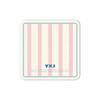 Round Plaid Hard Diatom Mud Coffee Tea Coaster Thermal Insulation Pad Office Non-slip Absorbent Pad