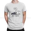 Nope Not Today TShirt For Men Hollow Knight Game Clothing Style T Shirt Soft Print Loose Creative Gift