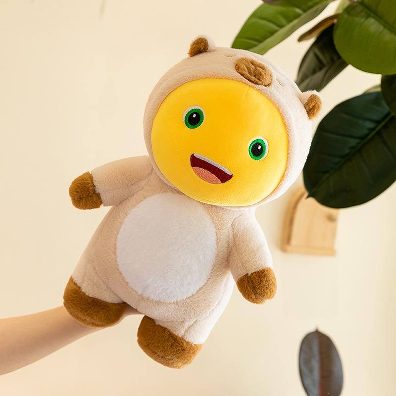 Kapibala Capybara Small Tits Dragon Plush Toy Cute Doll Gifts for Girls Birthday Gifts Dolls