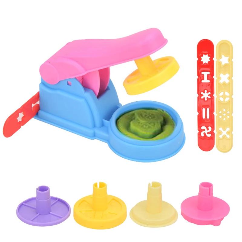 Clay Modeling Accessories Creative 3D Plasticine Mold Diy Play Dough Noodle Tool Kit Plastic Set Knife Mold Kids Educational Toy