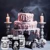 2Pcs Death To My 20s Can Coolers Spooky Scary Skull Halloween Party Gothic for Youth Bachelorette Decorations Bride To Be Gifts