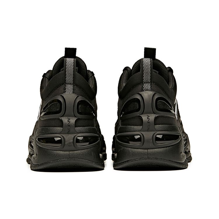 Anta Running Series Low-Top Running Shoes Men Sneakers Black 912045552-3