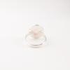 Rose Quartz Gemstone 925 Sterling Silver Jewelry Handmade Ring Valentines Gift RR-62-34