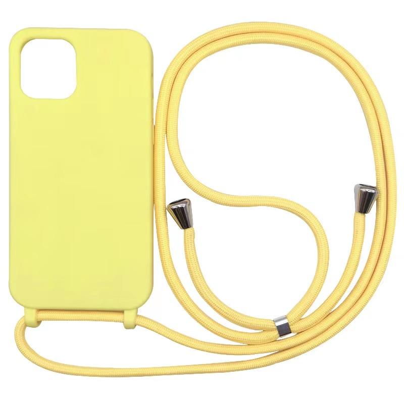 

Strap Case For iPhone 17 16 14 13 12 Mini 11 15 Pro Max XS X Plus Crossbody Lanyard Shockproof Soft TPU Silicone Outdoor Cover for iPhone 15 Pro&Case & Strap