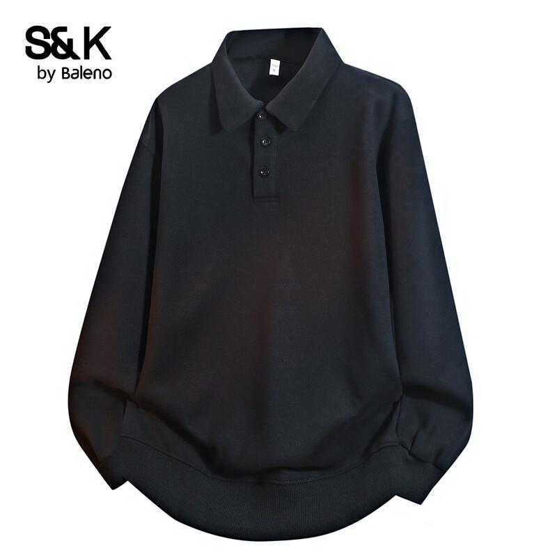 Baleno Men's S&K Polo Neck Sweatshirt