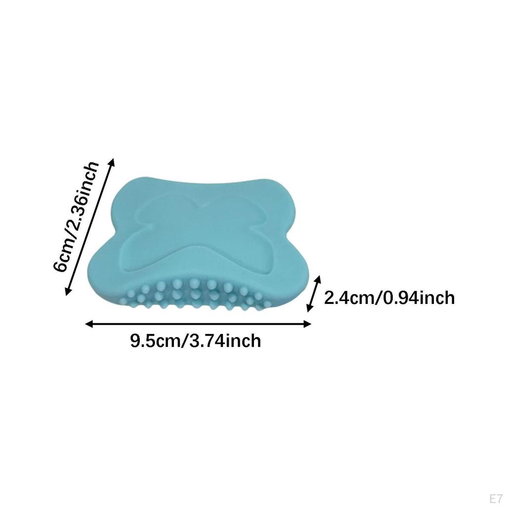 Gua Sha Facial Tool Brush AntiSlip Portable Versatile Comb Lightweight Manual Massage Silicone