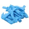 100pcs Disposable Hair Net Cap Non Woven Anti-static Hat Elastic Head Cover