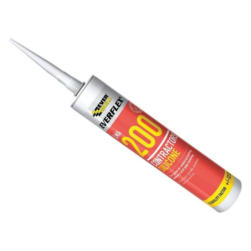 Everbuild Sika Lma 200 Contractor's Silicone