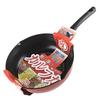 Pearl Metal Frying Pan, Red, 28cm, Diamond Coat, Extra Deep, Karhuka HB-4717