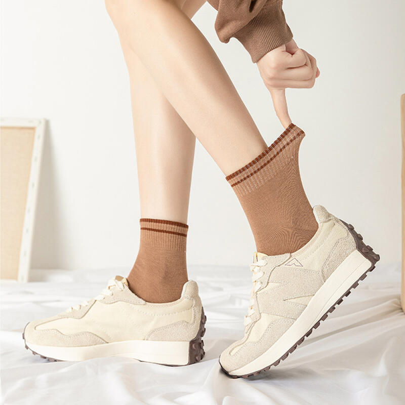 Haruyang Women's Toe Socks Ankle Line 6-Pair Set