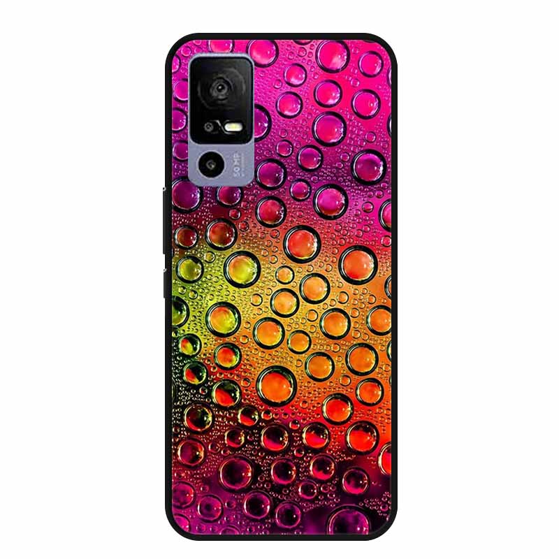 For TCL 40 R 5G Cases T771K Fashion Soft TPU Silicone Phone Case For TCL 40R 5G T771H Cover Back Fundas Bumper Shockproof Coque