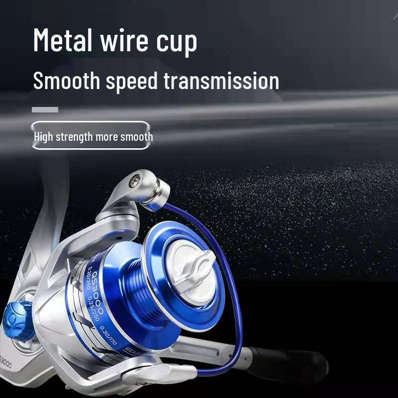 

Набор для рыбалки Kemalong полностью из металла: Катушка-чашка, Морское удилище, Скальное удилище, Спиннинговая и Кастинговая катушка. 1000 Full Metal Spool