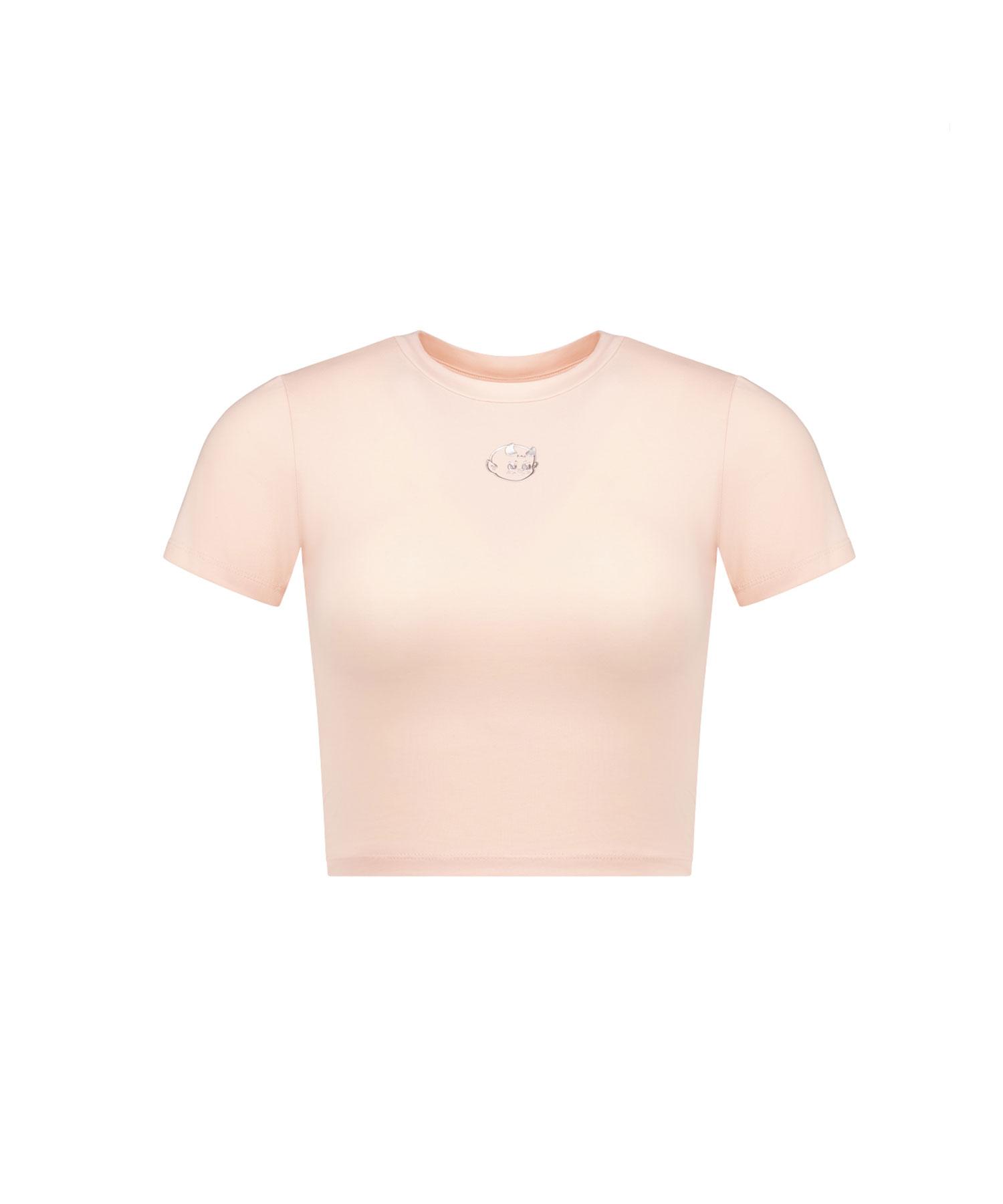 Remover Studio Women S Devil Crop Sleeve [Pink] Xs