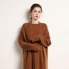 Cashmere Loose Mid-length Cardigan – Autumn/Winter Style Women's Knit Sweater