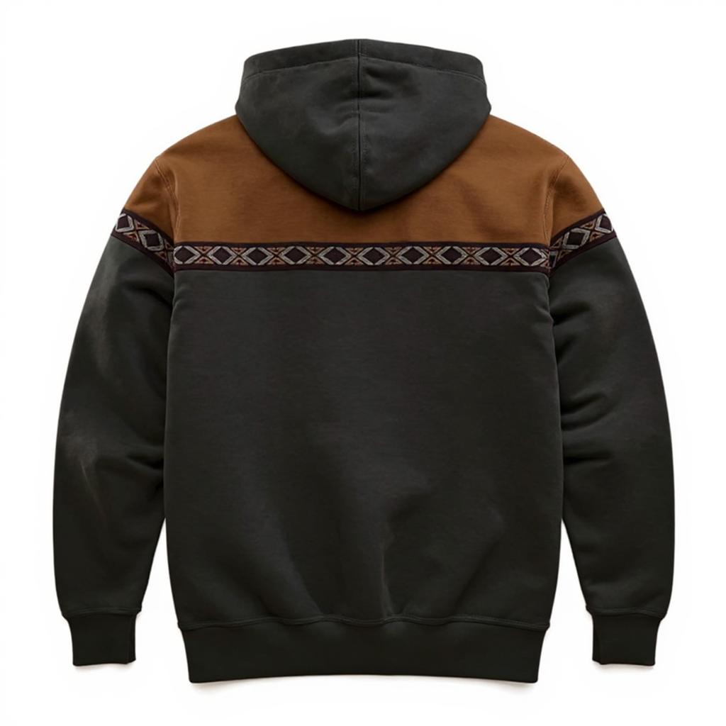 Men  Leisure  Fashion  Hooded Hood  Zipper  Hoodie