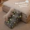 3/4 Noctilucent Star Shape Pets Steps Foam Dogs Secure Stairs Ramps Non-Slip Pet Steps for Protect Older Dogs Pet Sofa Bed Ladde