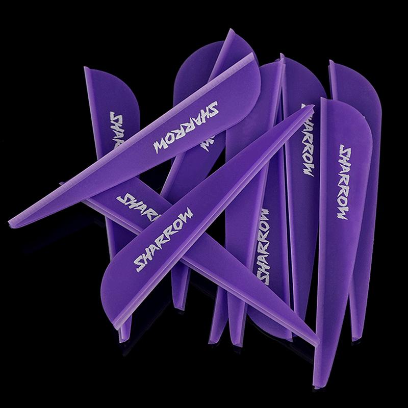 50Pcs 3 Inch Archery Arrow Feather Feather Rubber Vanes Fletching For Aluminum Fiberglass Carbon Arrow Shaft Accessories