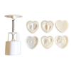 DIY Rust-proof Cookie Stamps Durable 1 Mold 6 Mooncake