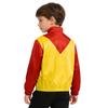 Kids Horse Rider Costume Color Block Mock Neck Zip Up Top Equestrian Training Competition Long Sleeve Outwear