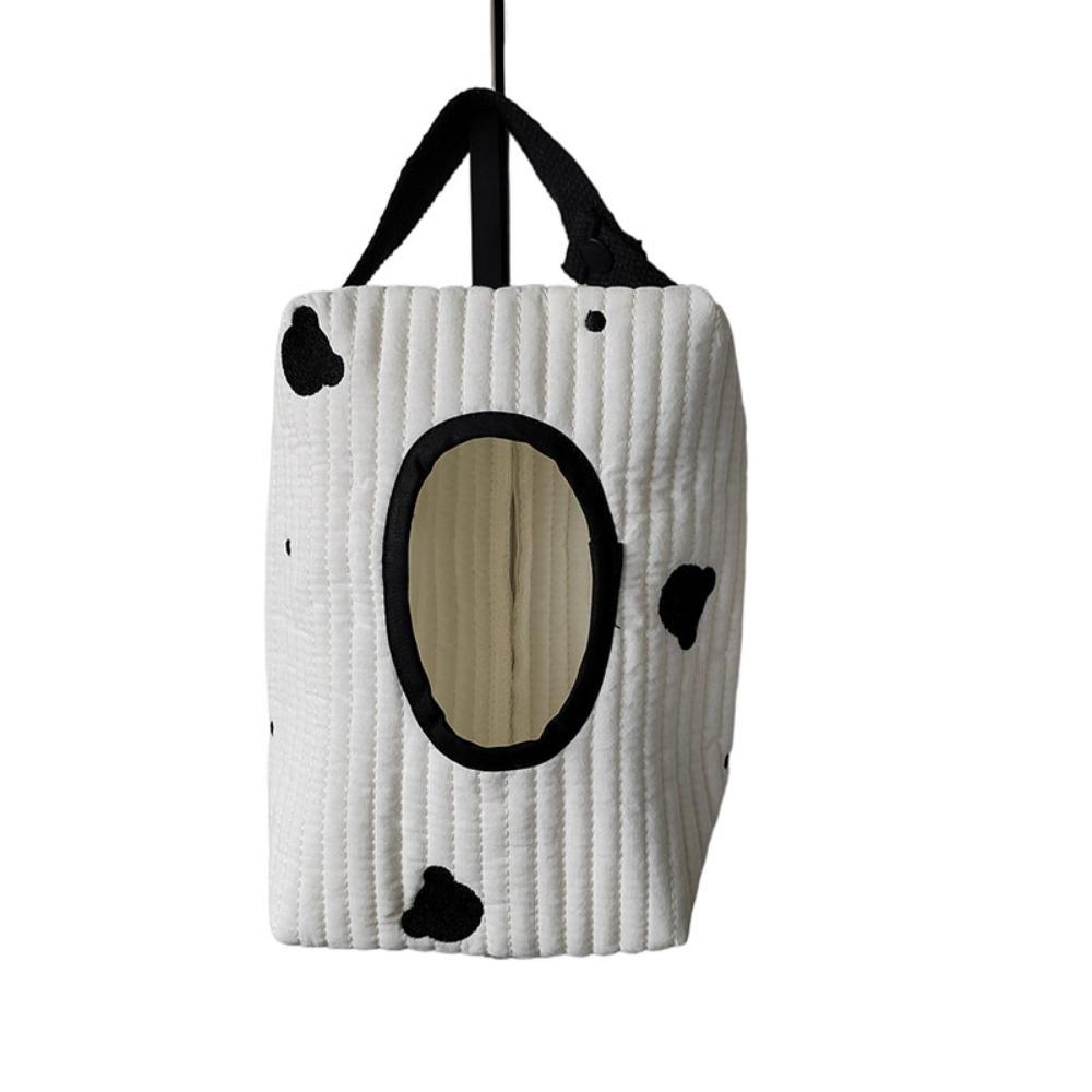 Cotton Car Tissue Box Handheld Napkin Holder Home Supplies Wet Wipes Case  Kitchen