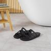 Crocs Sommer-Stil Riemchensandalen 21cm Damen, Schwarz,