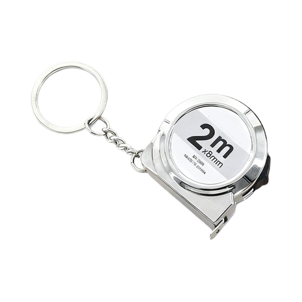 2M Portable Mini Tape Measure Keychain Design Pocket Small Household Multipurpose Measuring Tool Tape Measure Gift Ruler
