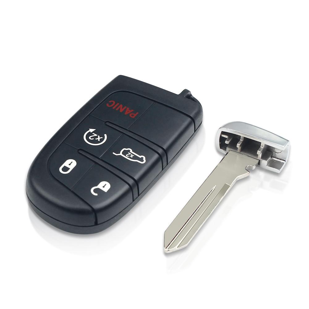 KEYYOU 433MHZ Smart Remote Key for DODGE Journey Durango JEEP Grand Cherokee Chrysler Keyless-go Proximity FCC ID M3N-40821302