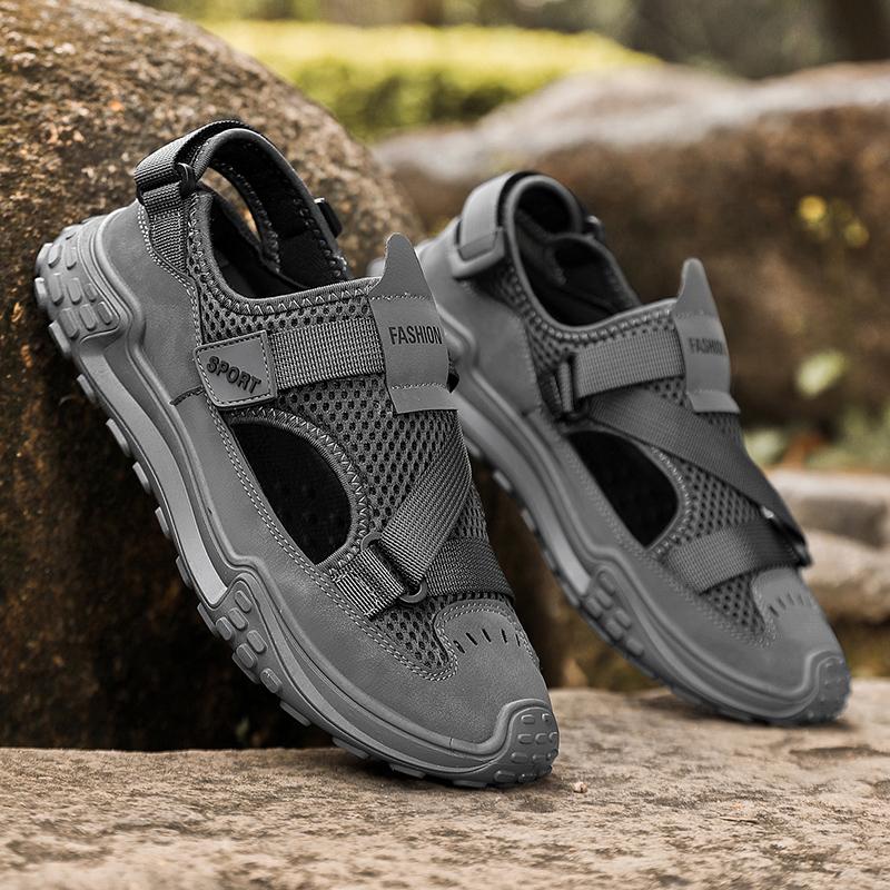 Мужские летние новые мужские сандалии большого размера — фото 9