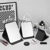 Portable Folding Desktop Makeup Mirror for Dorm or Office Use
