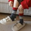 Cashmere Socks Women'S Thickened Warm Medium Tube Socks Wedding Natal Year Ankela Red Socks