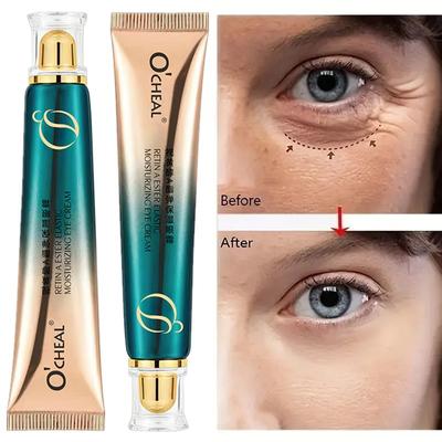 O'CHEAL Retinol krem pod oczy nawilżający blaknący ciemne koła rozjaśniający poprawiający drobne linie esencja krem pod oczy