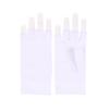 1Pairs Anti Uv Eldiven Uv Kalkanı Eldiven Parmaksız Manikür Tırnak Sanat Aracı