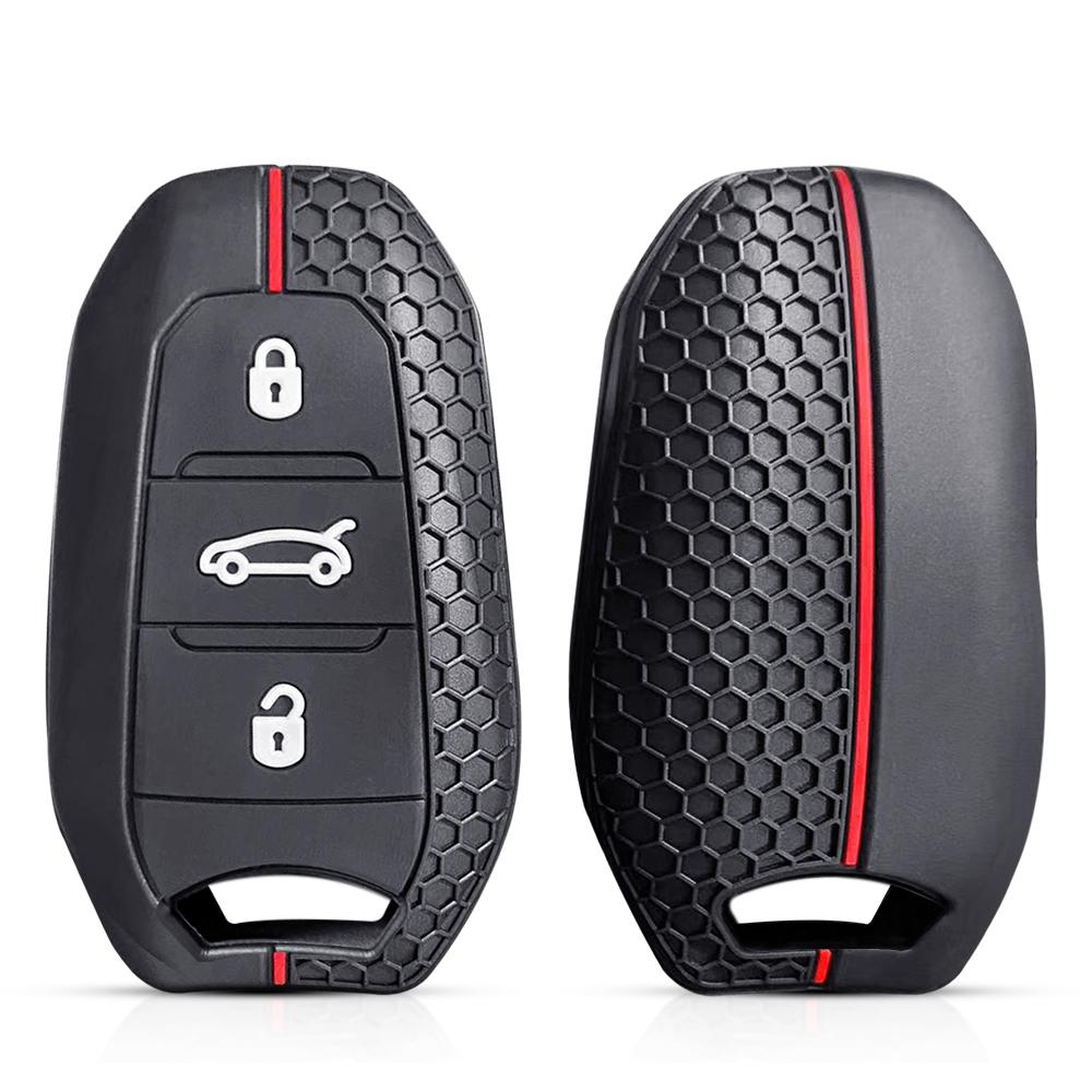 Silikon Auto Fernbedienung Schlüsselhülle Abdeckung Für Peugeot 308 408 508 2008 3008 4008 5008 Für Citroen C1 C4 C4L C6 C3-XR Picasso DS3 DS4