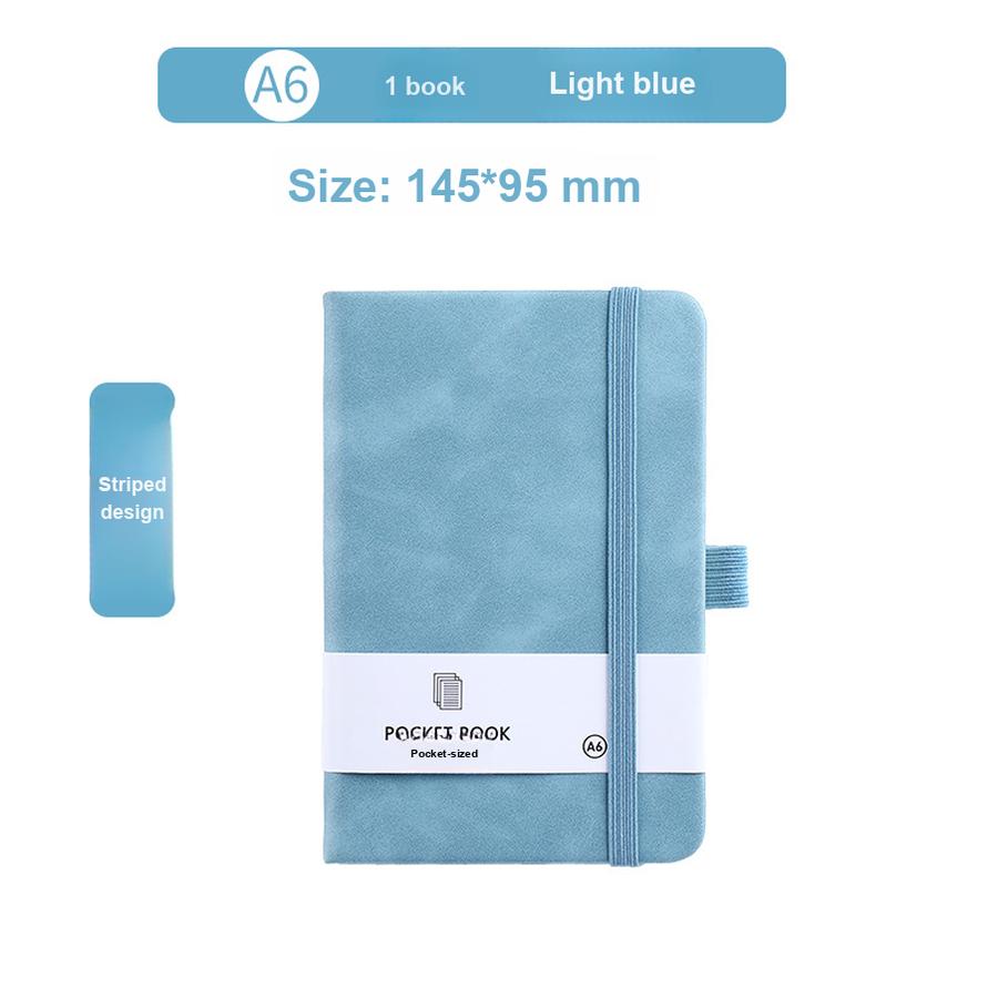 A7 Strap Notebook , A5 Softcover Student Diary, Custom Made A6 Student Agenda Book