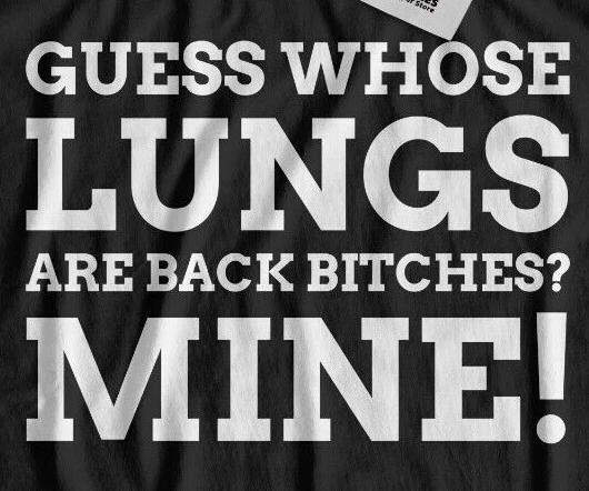 Unisex Funny Lung Cancer Surgery T-Shirt Lobectomy Gifts Punctured Lungs Tee S