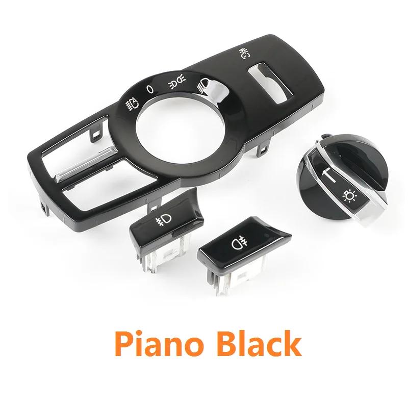 Car Interior Headlight Switch Button Panels Replacement Cover for BMW 5 Series GT/ 6 Series / 7 Series /X3X4 F10F11F18 F01F02F25