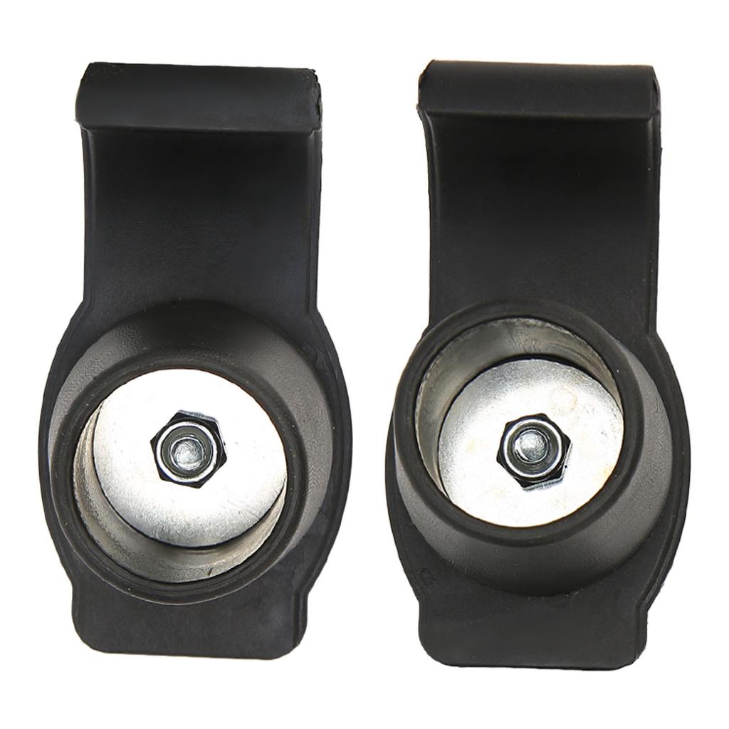 1 Pair Walker Ski Glides Rubber Safety Moving Prevent Slip Coaster Skis 33mm Outer Diameter