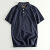 Trendy Export Cotton Summer Youth Short Sleeve Polo Shirt